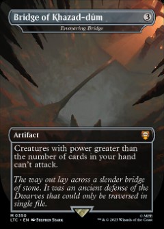 🔥 Ensnaring Bridge - Bridge of Khazad-dûm The Lord of the Rings- Tales of Middle-earth Commander decks Topper